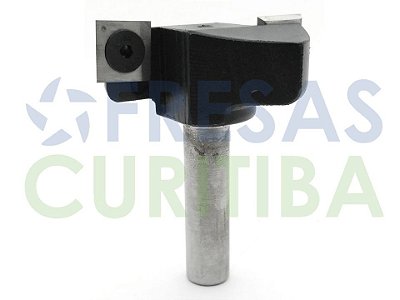 Fresa com pastilhas para aplainar e desbaste
