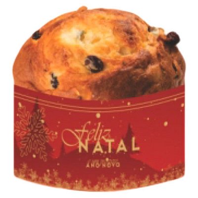 CINTA PARA PANETONE 250GR (C/10) - FELIZ NATAL