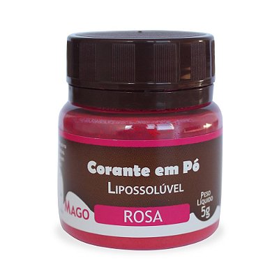 CORANTE EM PÓ PARA CHOCOLATE 5GR ROSA (UND)