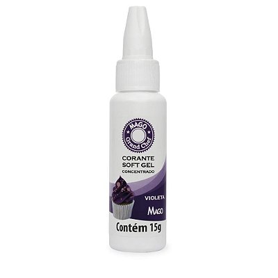 CORANTE SOFT GEL 15GR VIOLETA (UND)