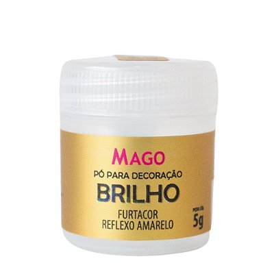 PÓ PARA DECORAÇÃO FURTACOR REFLEXO 5GR AMARELO (UND)