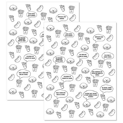 PAPEL ACOPLADO FOOD (33 X 44) (C/500) - BRASICARTA