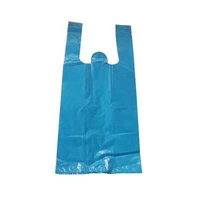SACOLA PLÁSTICA 38 X 48 (C/3KG) AZUL