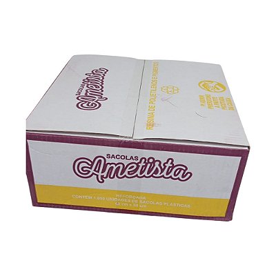 SACOLA PLÁSTICA 48 X 58 (C/1000) AMETISTA