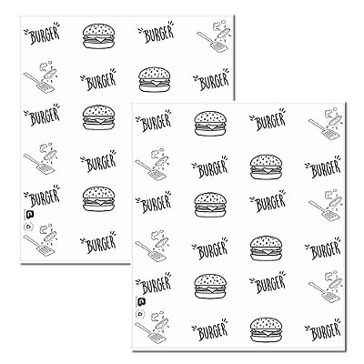 PAPEL ACOPLADO BURGER (33 X 38) (C/400) - BRASICARTA