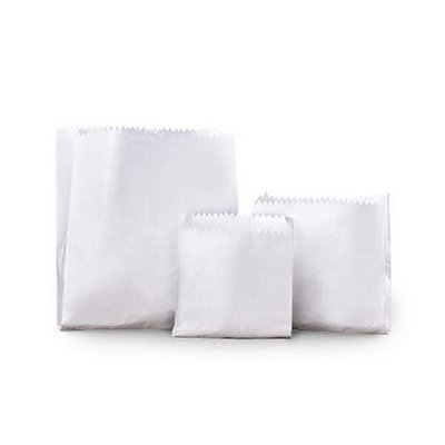 SACO PAPEL BRANCO XIS LONGO (14 X 21CM) (C/1000)