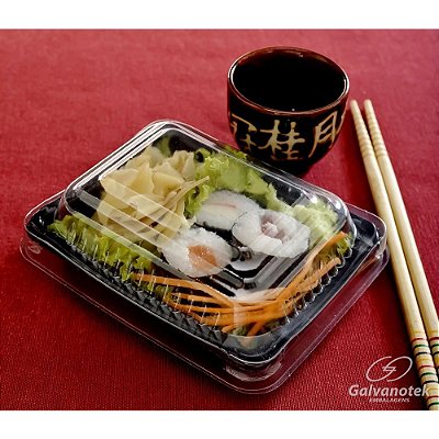 EMBALAGEM GO 900 (UND) - BANDEJA ORIENTAL SUSHI