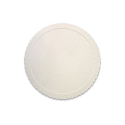 CAKEBOARD REDONDO 24CM BRANCO (UND)