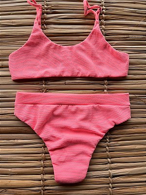 BIQUÍNI ROSA CALCINHA HOT PANT