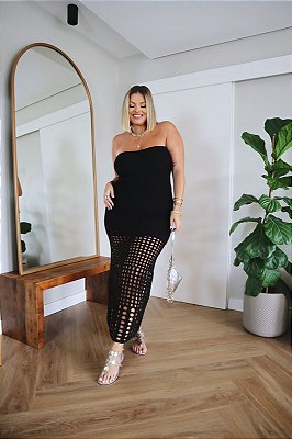 Vestido midi Serena