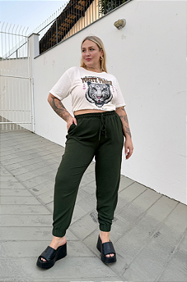 CALÇA CENOURA VERDE