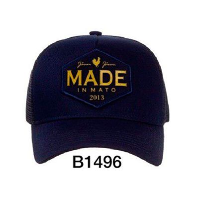 Boné Trucker Rooster Ouro Blue B1496 - Made In Mato
