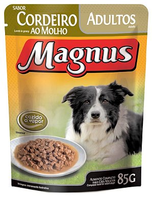 Magnus Sachê Cães Adultos Cordeiro 85 Gr
