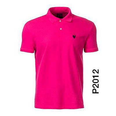 Polo Masculina Pink P2012 - Made In Mato