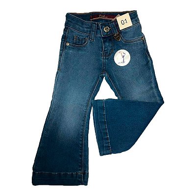 Calça Post Jeans Infantil Flare Ref. 8400102