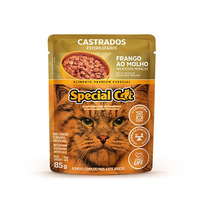Special Cat Sachê Castrado Frango 85gr