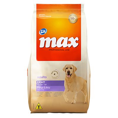 Max Cães Professional Line Light Frango Arroz