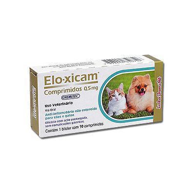 Elo-Xicam 0,5 MG C/ 10 Comprimidos