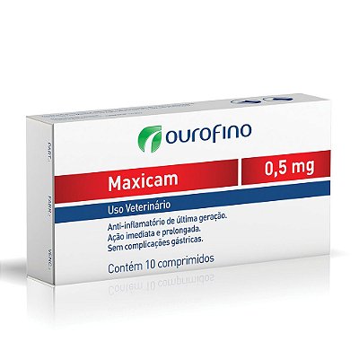 Maxicam 0,5 MG C/ 10 Comprimidos