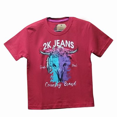 CAMISETA INFANTIL FEMININA 2K - CIF2K004