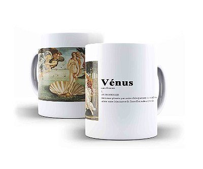 Caneca Sandro Boticelli "O Nascimento de Vênus"