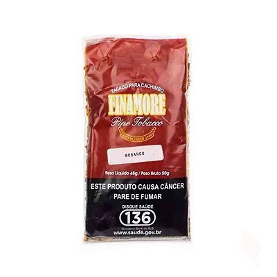 Tabaco Finamore Morango para Cachimbo