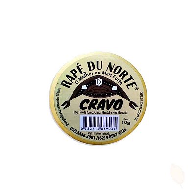 Pó de Rapé Du Norte - Cravo