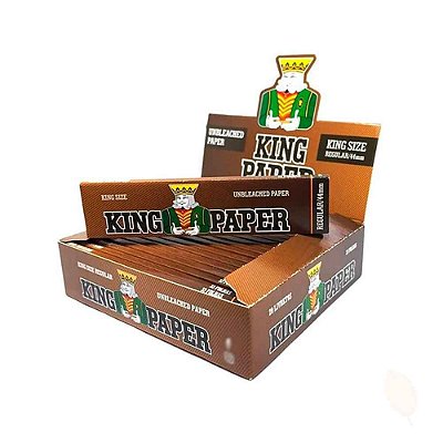 Caixa Seda King Paper King Size Unbleached