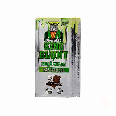 Seda Blunt King Paper sabor Maçã Verde