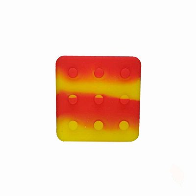 Pote Silicone Cultura Dab Lego 4+1 - 26ml Amarelo