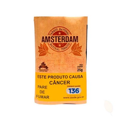 Tabaco Amsterdam Orgânico 25g