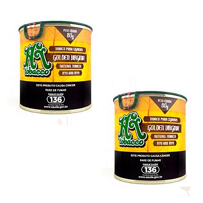 2 Latas 80g Tabaco Golden Virginia  Hitobacco