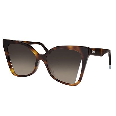 Óculos de Sol Fendi Fe40010 53F 55x16 145