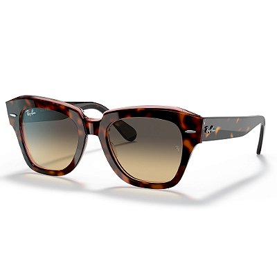 Óculos de Sol Ray-Ban Rb2186 1324/Bg 52 State Street