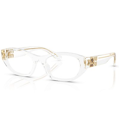 Óculos de Grau Miu Miu Mu03Wv 15Z-1O1 53X19 140