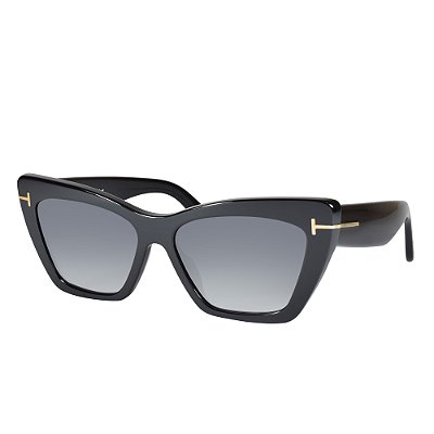 Óculos de Sol Tom Ford Tf871 01B 56X15 140 Wyatt