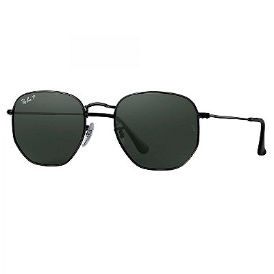 Óculos de Sol Ray-Ban Rb3548n 002/58 54 Hexagonal Polarizado