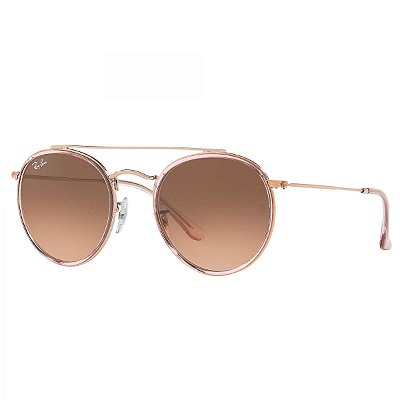 Óculos de Sol Ray-Ban Rb3647n 9069/A5 51 Round Double Bridge