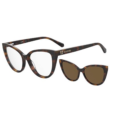 Óculos de Grau Love Moschino Mol066/Cs 05L 99 54X15 140 Clip-On