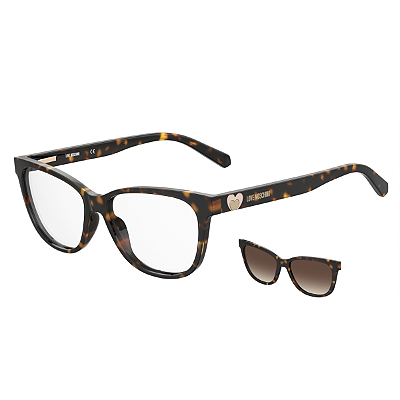 Óculos de Grau Love Moschino Mol052/Cs 086 99 53X14 140 Clip-On