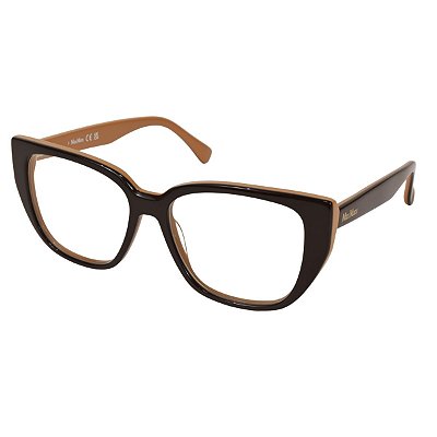 Óculos de Grau Max Mara Mm5212 050 53x15 140 Clip-On