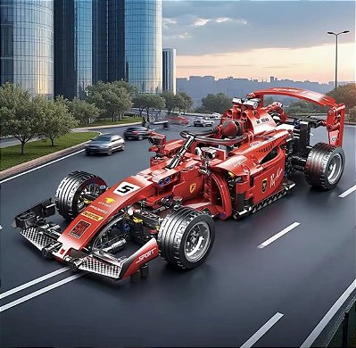 Kit Blocos De Montar Machine Player Carros