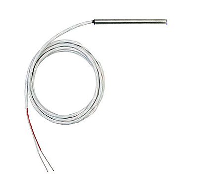 Termoresistencia Pt100 2 Fios Haste inox 4 X 30 mm Cabo 1 Metro