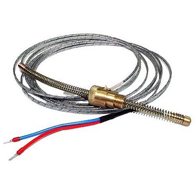 Termopar Tipo J com Baioneta 6 mm Cabo 1,5 m
