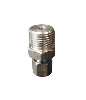 Bucin Inox 304 1/2 polegada Bsp Furo 6,1 mm