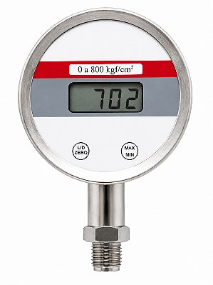Manômetro para Teste Padrão até 800 kg (Certificado RBC Inmetro)