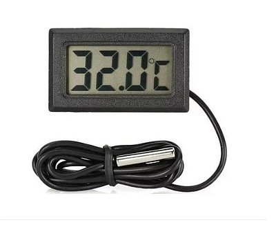 Termômetro Digital Lcd Freezer -50 a 110°C com Certificado de Calibração