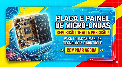 banner placa microondas