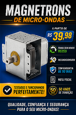 magnetron promoção