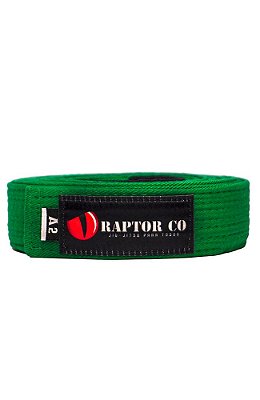 Faixa Jiu Jitsu Verde | Raptor Gold